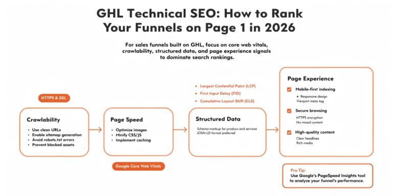 GHL Technical SEO: How to Rank Your Funnels on Page 1 in 2026