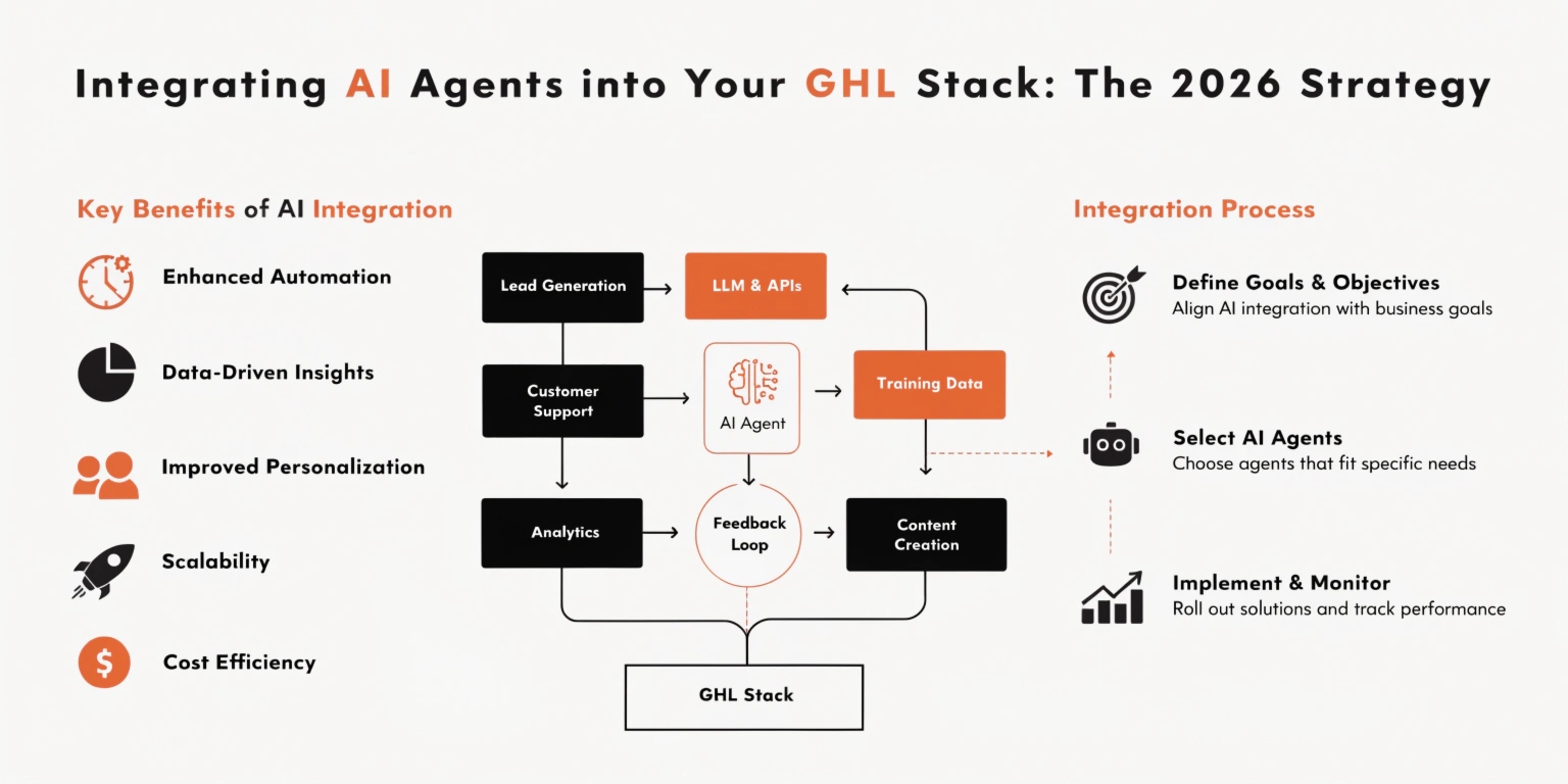 Integrating AI Agents into Your GHL Stack: The 2026 Strategy