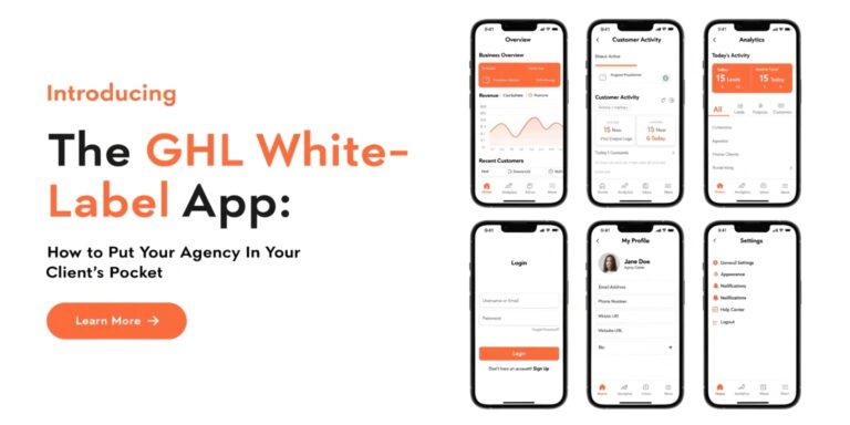 The GHL White-Label App: How to Put Your Agency in Your Client's Pocket
