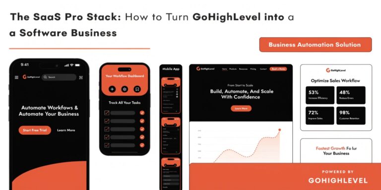 The SaaS Pro Stack: How to Turn GoHighLevel into a Software Business