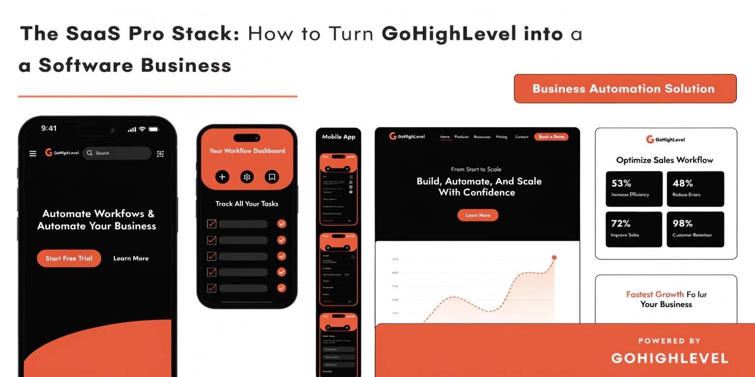 The SaaS Pro Stack: How to Turn GoHighLevel into a Software Business
