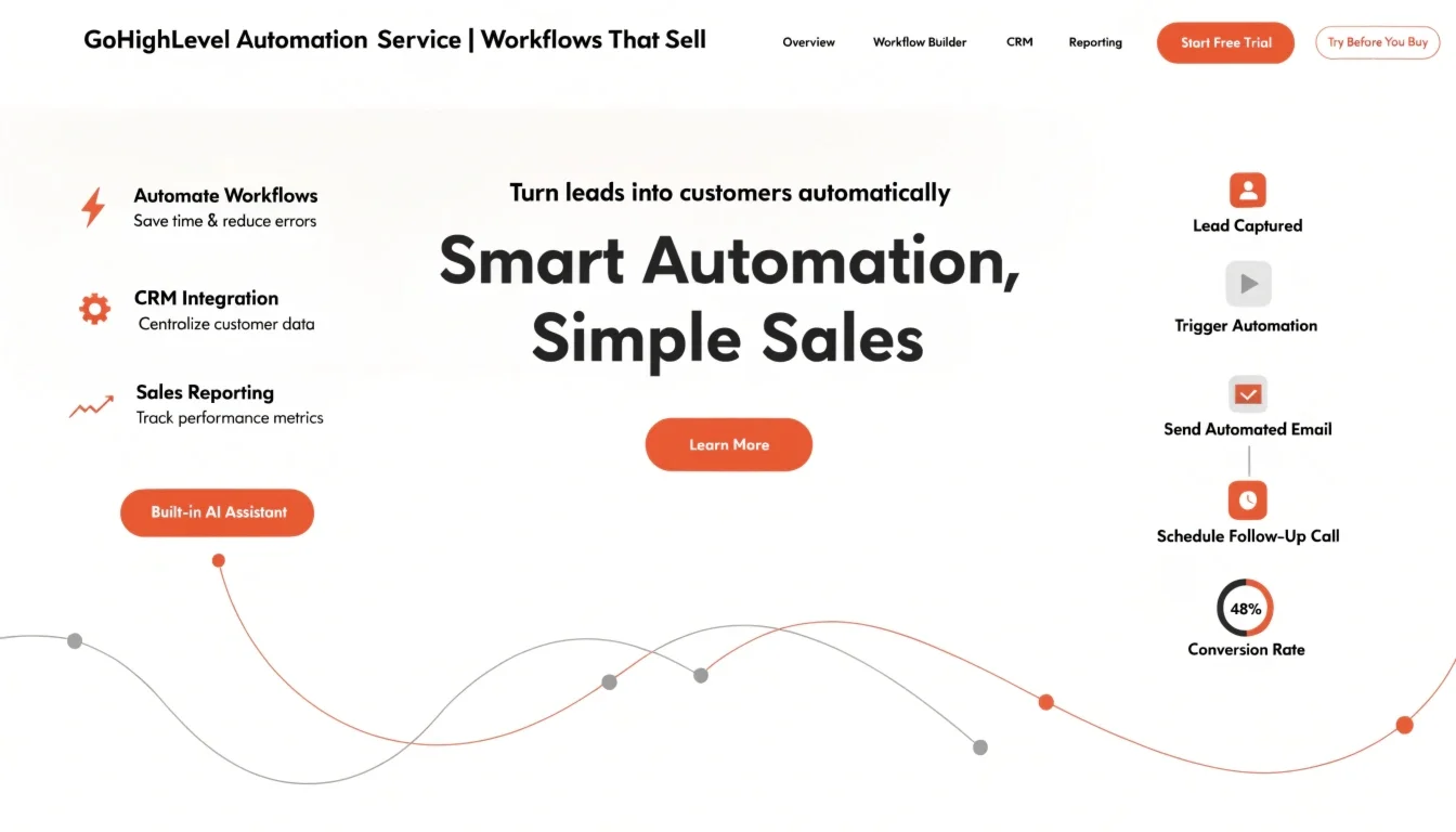 GoHighLevel Automation Service | Workflows That Sell
